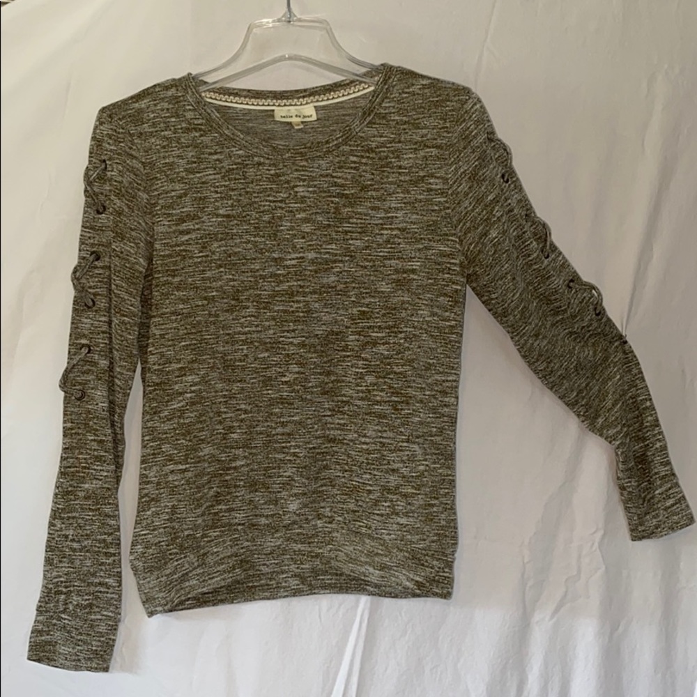 belle du jour long sleeve top